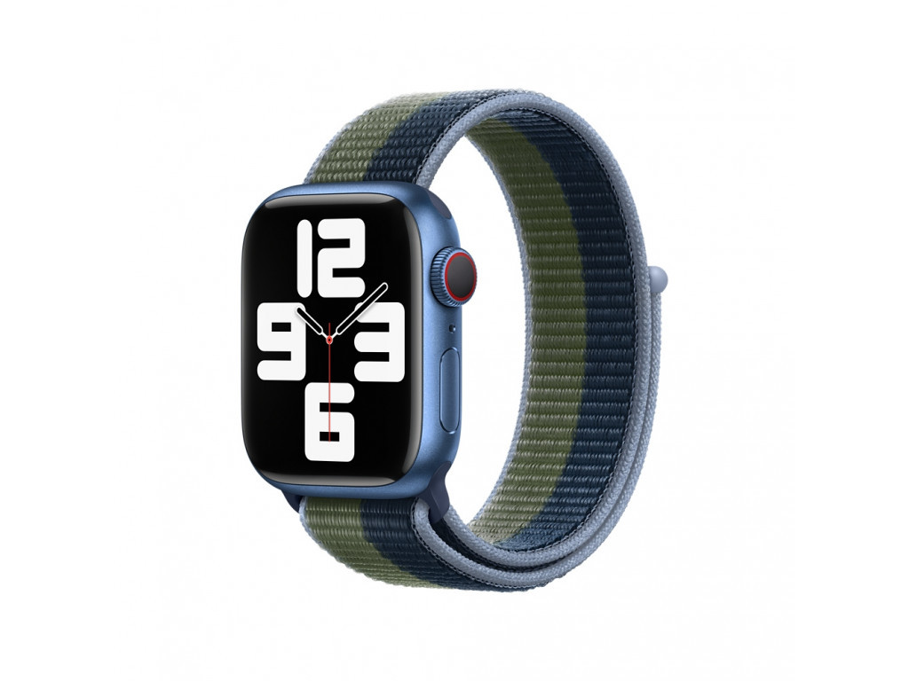 Аксесоар Apple Watch 41mm Abyss Blue/Moss Green Sport Loop - Regular 18342_1.jpg