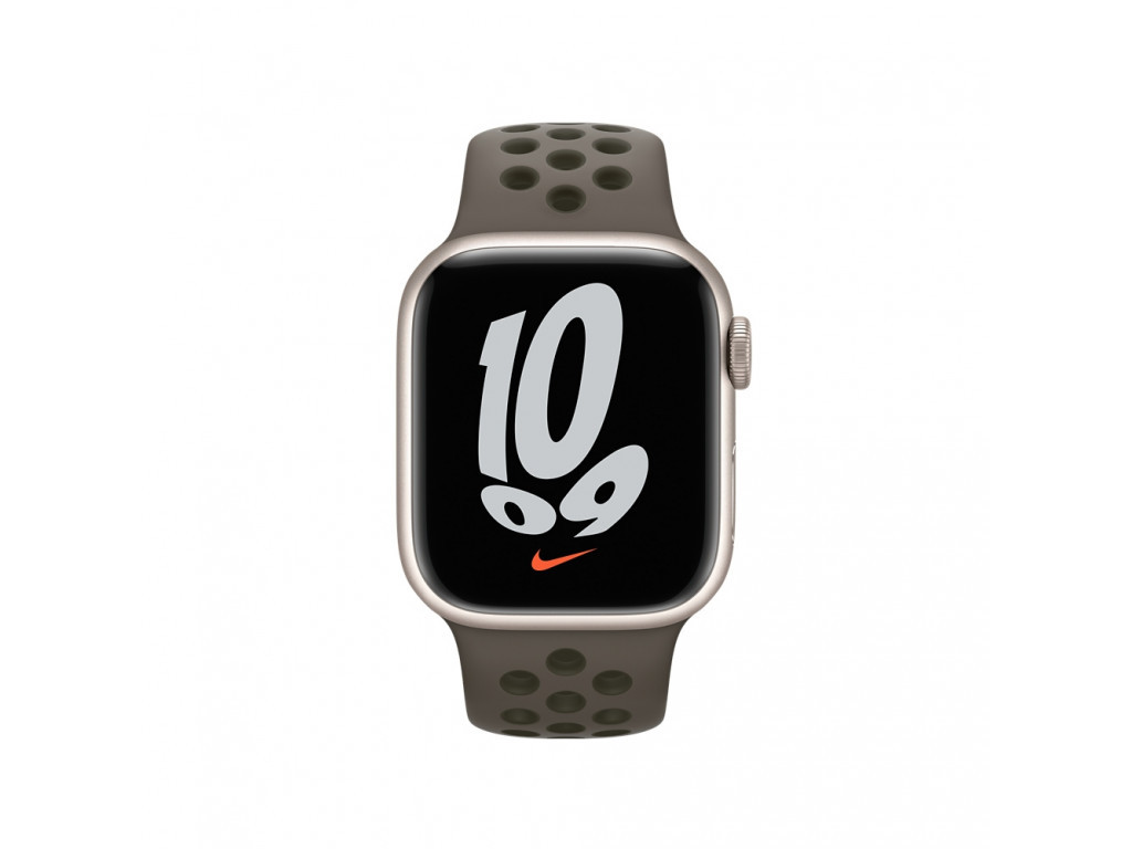 Аксесоар Apple Watch 41mm Midnight Olive Gray/Cargo Khaki Nike Sport Band - Regular 18364_11.jpg