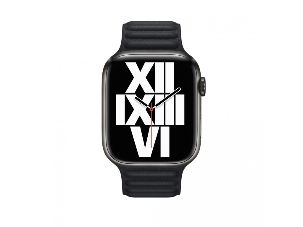 Аксесоар Apple Watch 45mm Midnight Leather Link - S/M 18400_11.jpg