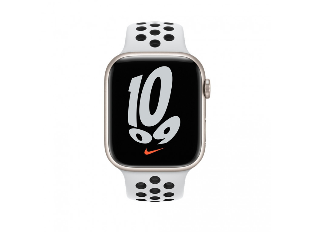 Аксесоар Apple Watch 45mm Pure Platinum/Black Nike Sport Band - Regular 18403_11.jpg