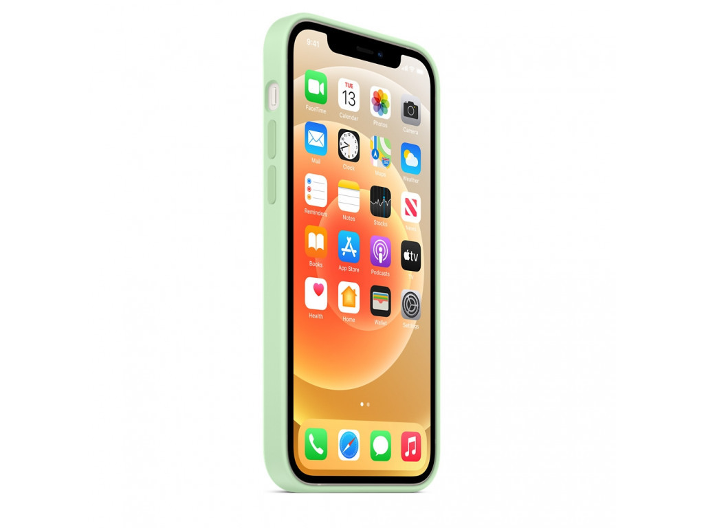 Калъф Apple iPhone 12/12 Pro Silicone Case with MagSafe - Pistachio 18464_10.jpg