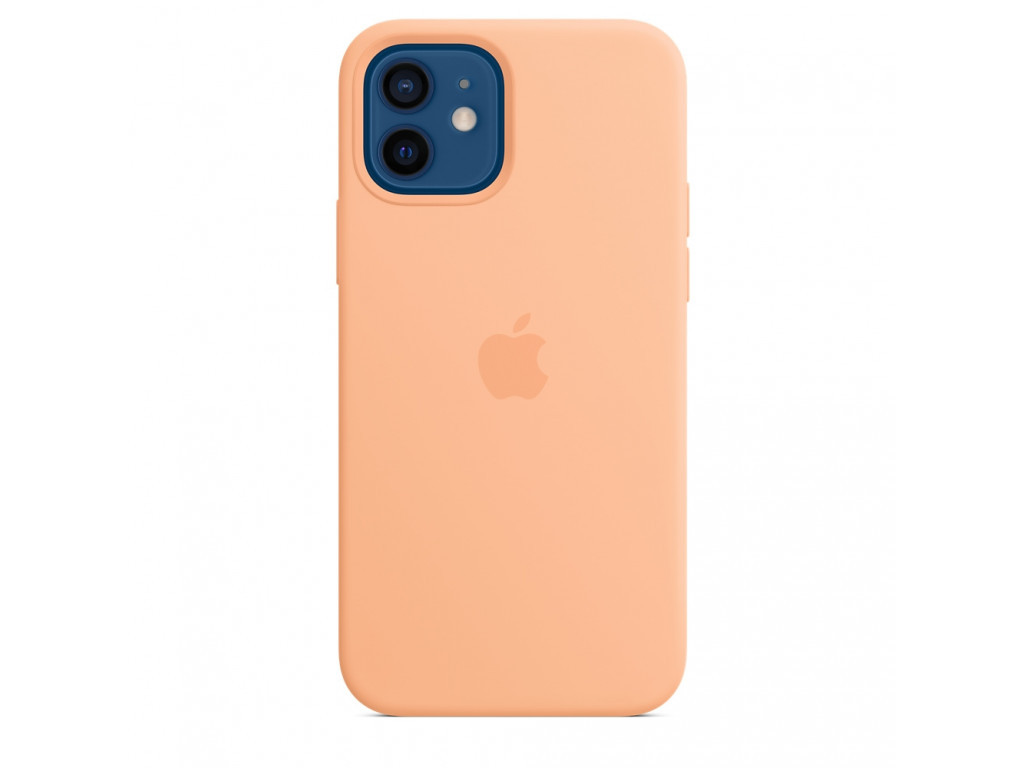 Калъф Apple iPhone 12/12 Pro Silicone Case with MagSafe - Cantaloupe 18465.jpg