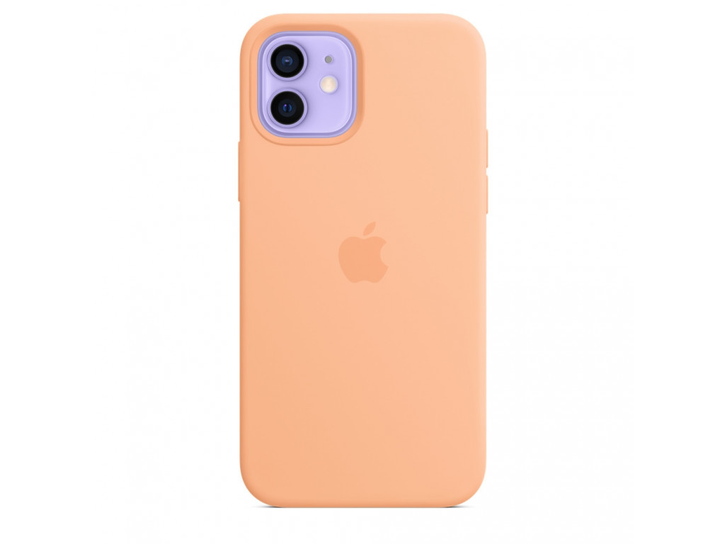 Калъф Apple iPhone 12/12 Pro Silicone Case with MagSafe - Cantaloupe 18465_1.jpg