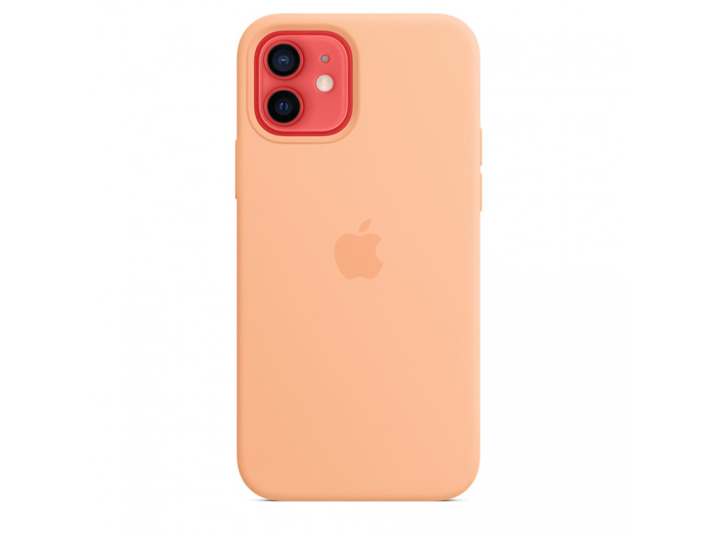 Калъф Apple iPhone 12/12 Pro Silicone Case with MagSafe - Cantaloupe 18465_14.jpg