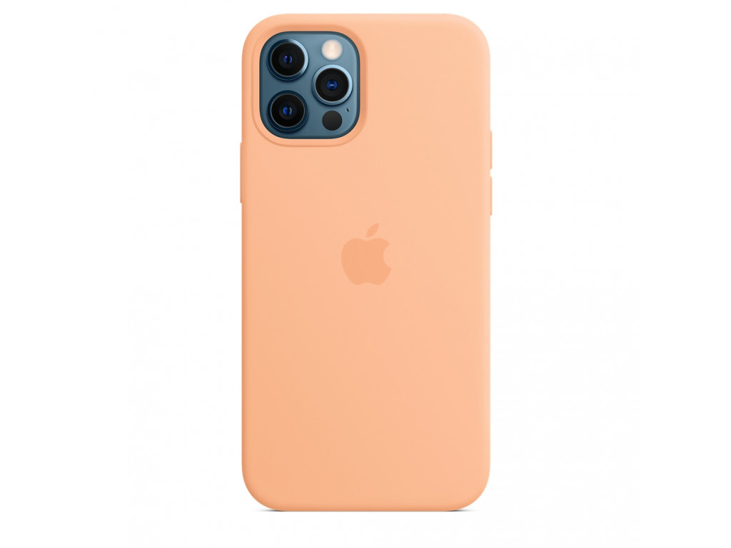 Калъф Apple iPhone 12/12 Pro Silicone Case with MagSafe - Cantaloupe 18465_16.jpg