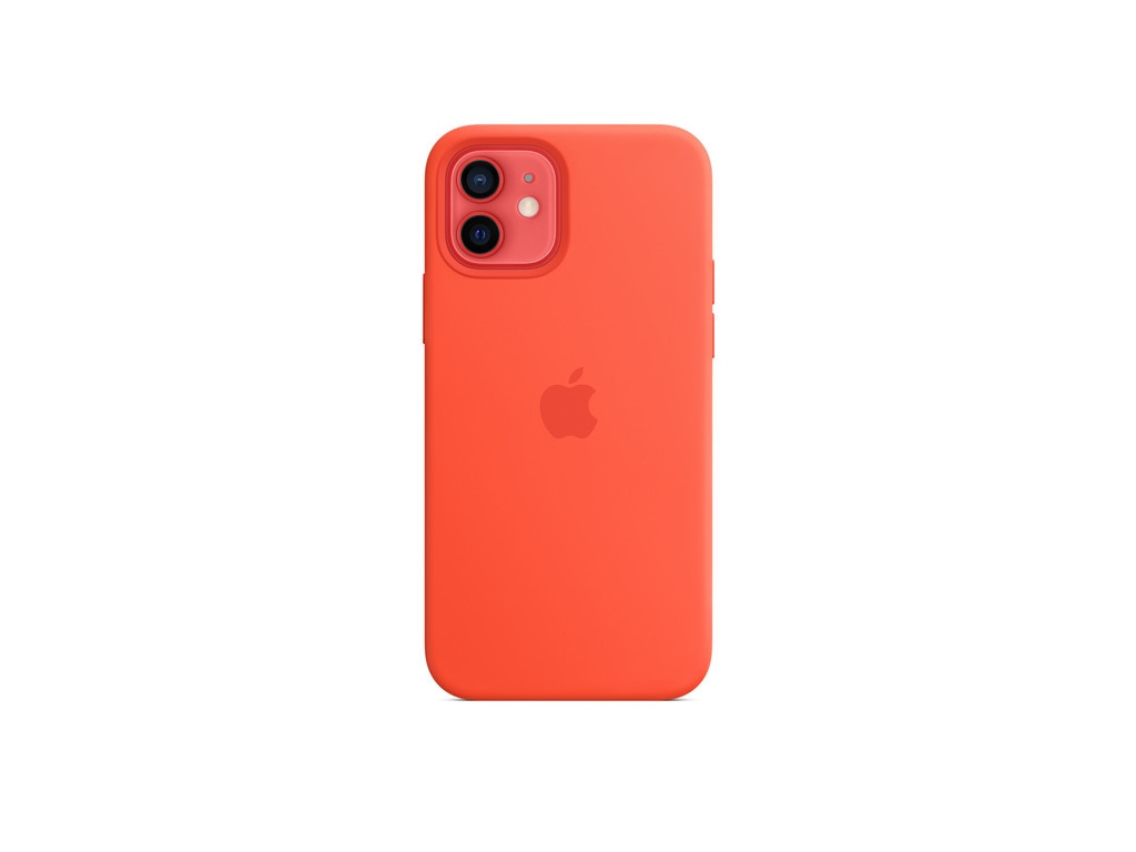 Калъф Apple iPhone 12/12 Pro Silicone Case with MagSafe - Electric Orange 18468.jpg