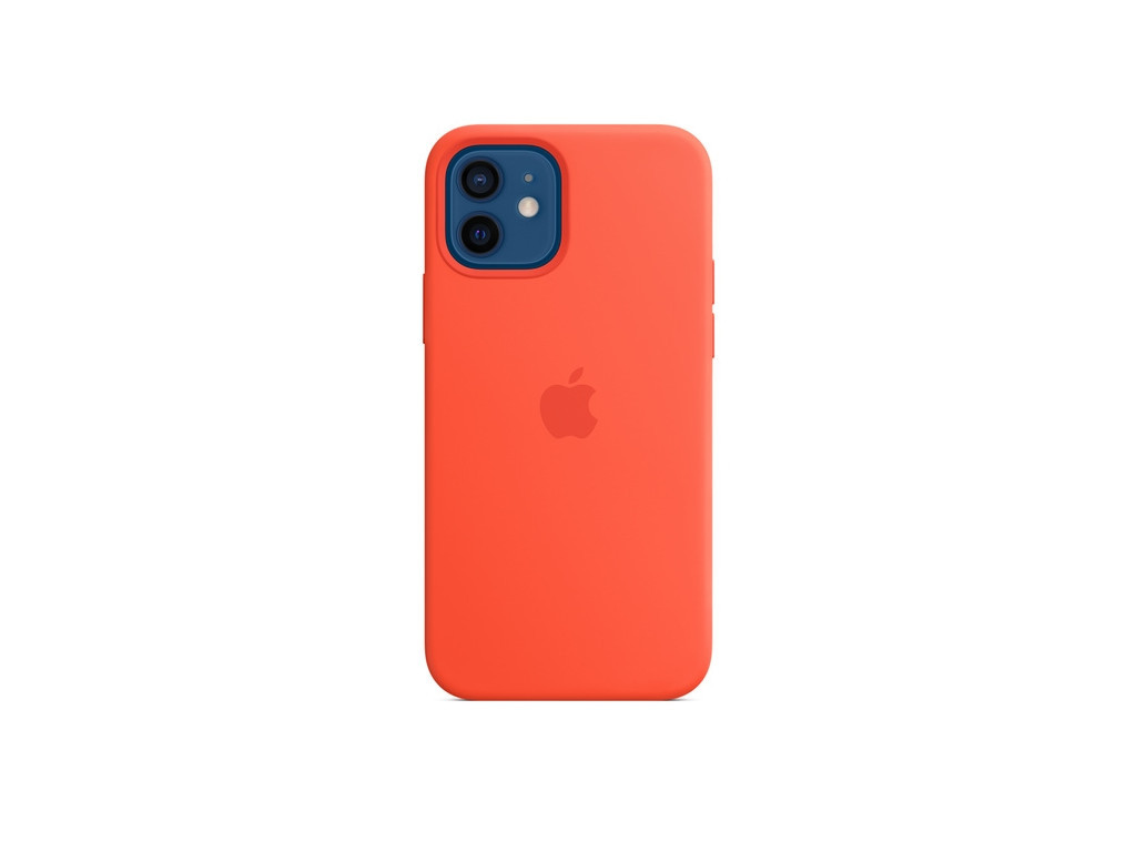 Калъф Apple iPhone 12/12 Pro Silicone Case with MagSafe - Electric Orange 18468_1.jpg
