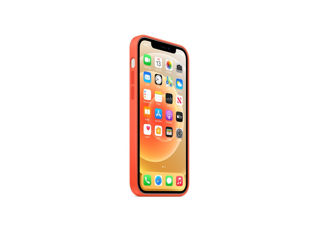 Калъф Apple iPhone 12/12 Pro Silicone Case with MagSafe - Electric Orange 18468_10.jpg