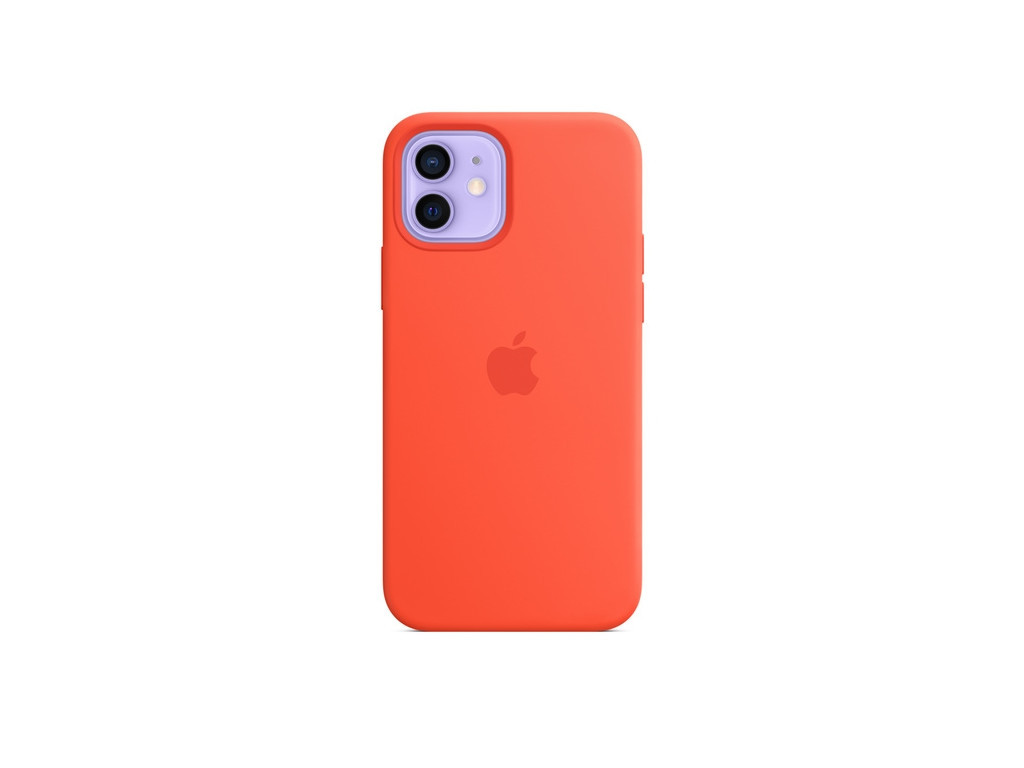 Калъф Apple iPhone 12/12 Pro Silicone Case with MagSafe - Electric Orange 18468_13.jpg