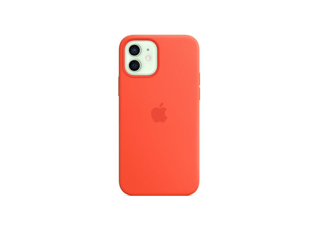 Калъф Apple iPhone 12/12 Pro Silicone Case with MagSafe - Electric Orange 18468_14.jpg