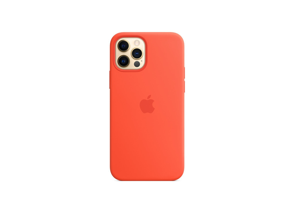 Калъф Apple iPhone 12/12 Pro Silicone Case with MagSafe - Electric Orange 18468_17.jpg