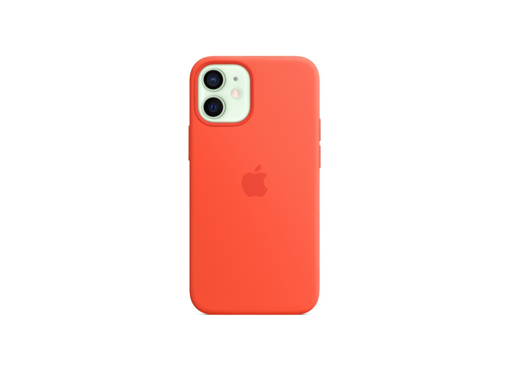 Калъф Apple iPhone 12 mini Silicone Case with MagSafe - Electric Orange 18482_11.jpg