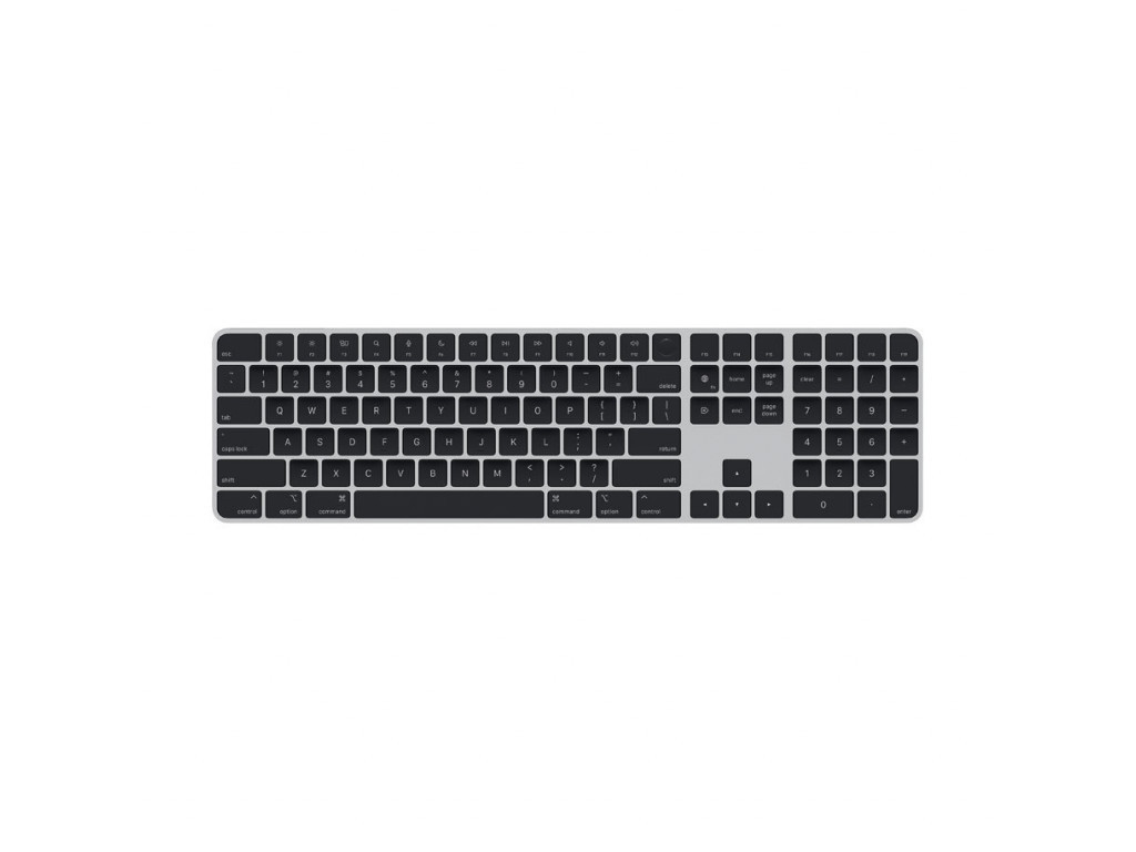 Клавиатура Apple Magic Keyboard with Touch ID and Numeric Keypad for Mac models with Apple silicon - Black Keys - Bulgarian 20151.jpg