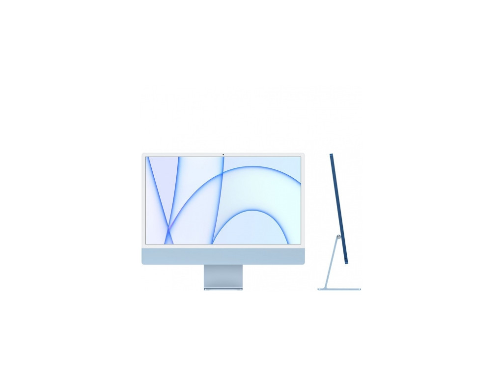 Настолен компютър - всичко в едно Apple 24-inch iMac with Retina 4.5K display: Apple M1 chip with 8-core CPU and 7-core GPU 22503_1.jpg