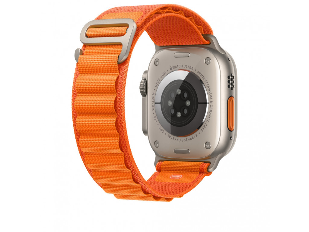 Каишка за часовник Apple Watch 49mm Orange Alpine Loop - Small 23016_3.jpg