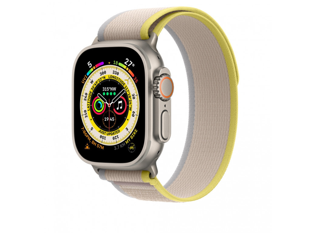 Каишка за часовник Apple Watch 49mm Yellow/Beige Trail Loop - M/L 23034_1.jpg