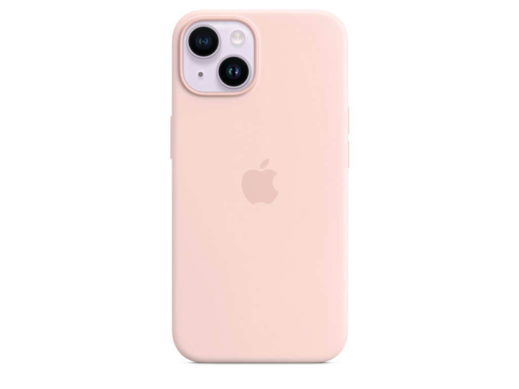 Калъф Apple iPhone 14 Silicone Case with MagSafe - Chalk Pink 23063_1.jpg