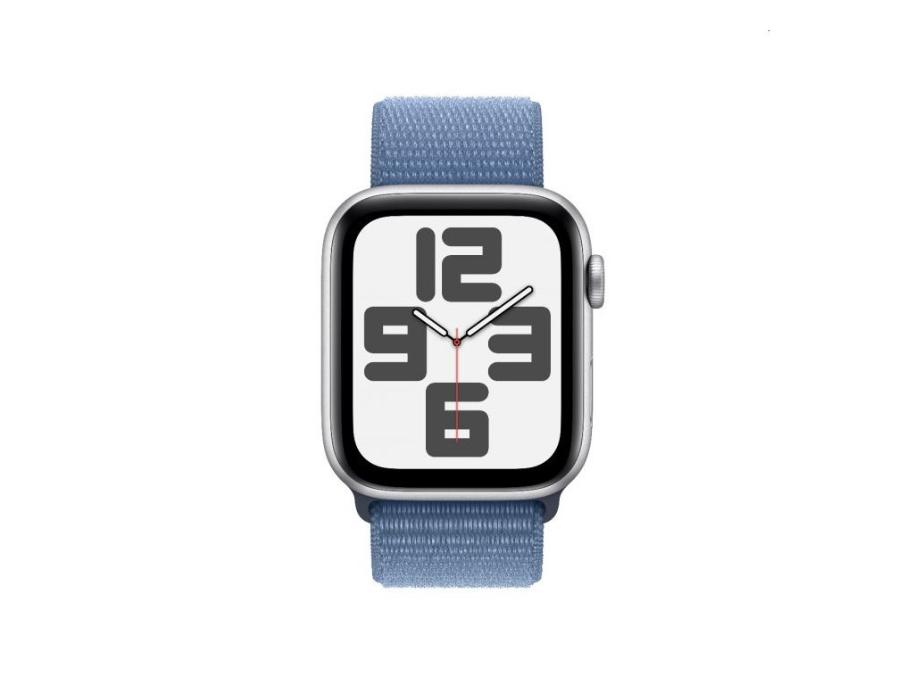 Часовник Apple Watch SE2 v2 GPS 44mm Silver Alu Case w Winter Blue Sport Loop 25461_1.jpg
