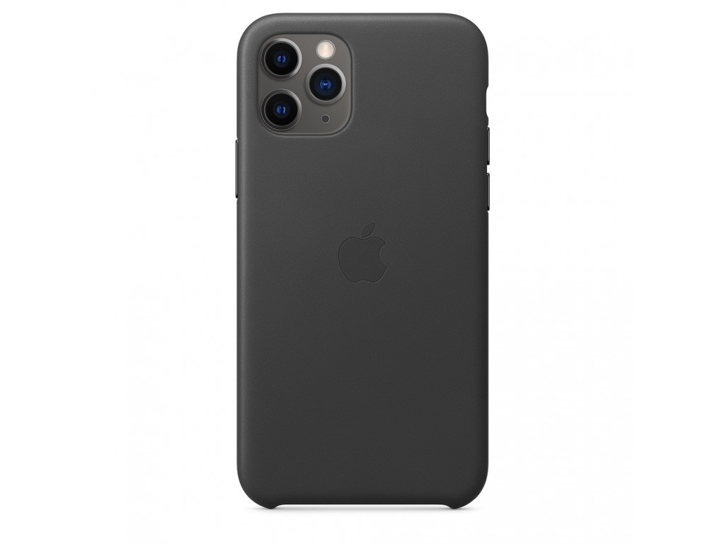 Калъф Apple iPhone 11 Pro Leather Case - Black 2558.jpg