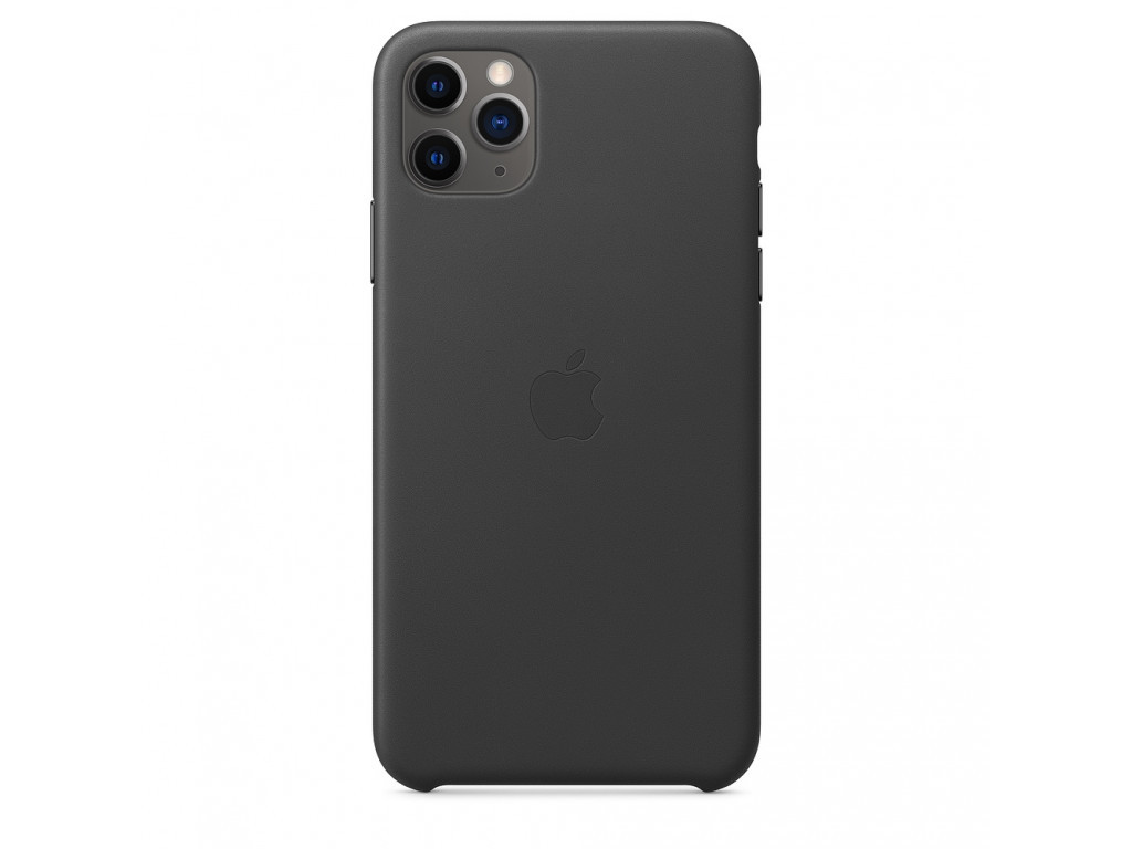 Калъф Apple iPhone 11 Pro Max Leather Case - Black 2563.jpg