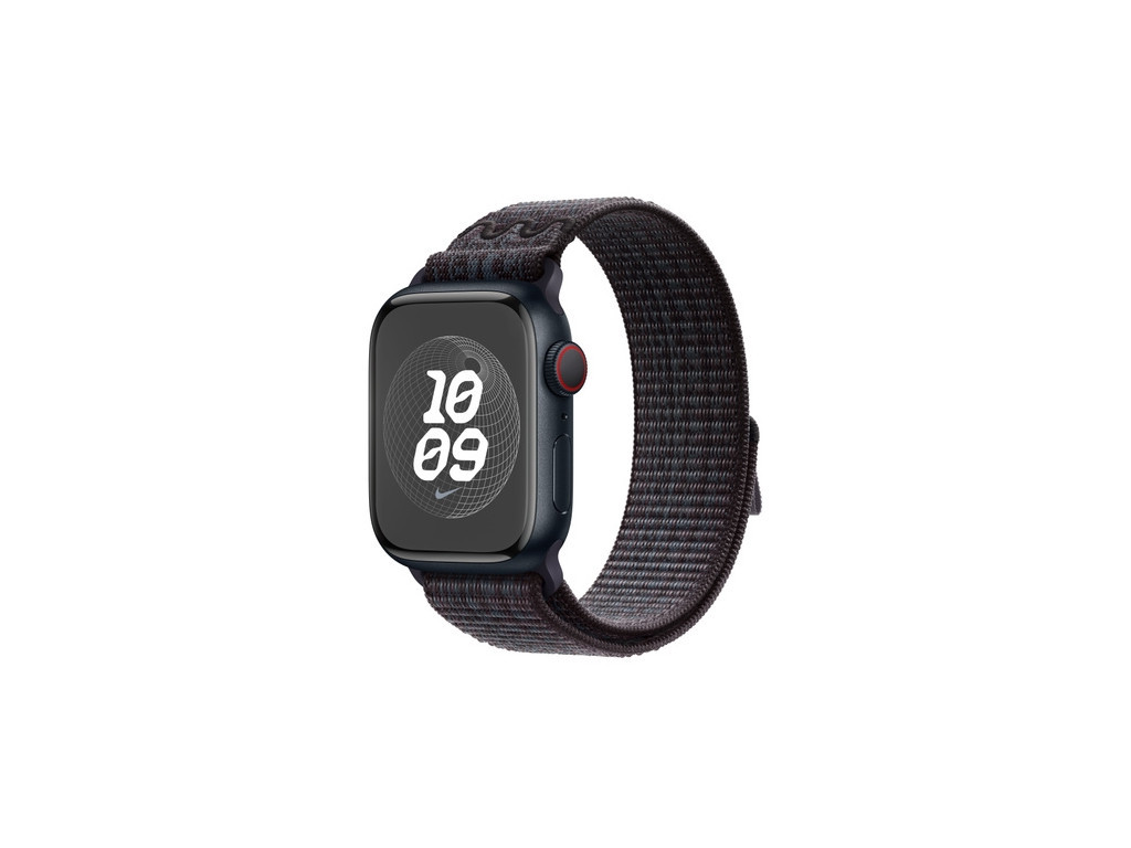 Каишка за часовник Apple 41mm Black/Blue Nike Sport Loop 25633_1.jpg