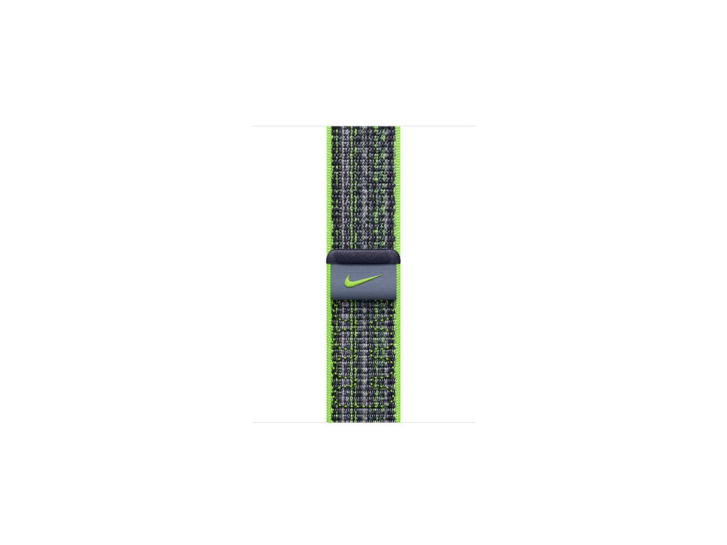 Каишка за часовник Apple 41mm Bright Green/Blue Nike Sport Loop 25637.jpg