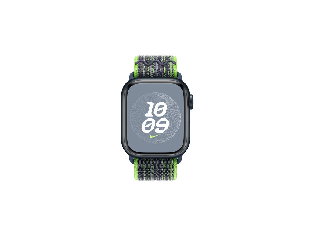 Каишка за часовник Apple 41mm Bright Green/Blue Nike Sport Loop 25637_2.jpg