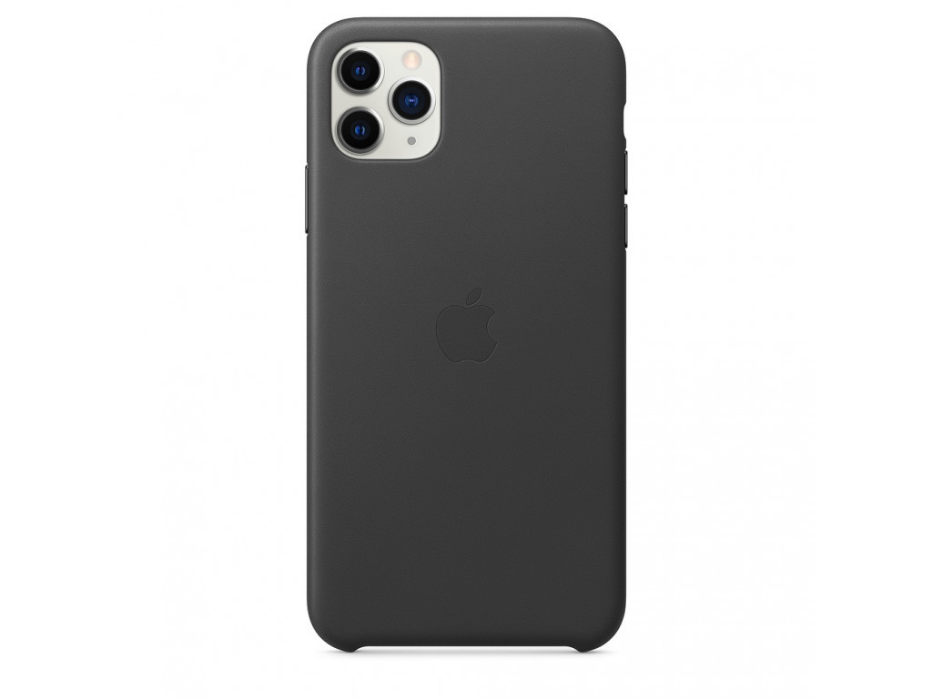Калъф Apple iPhone 11 Pro Max Leather Case - Black 2563_1.jpg