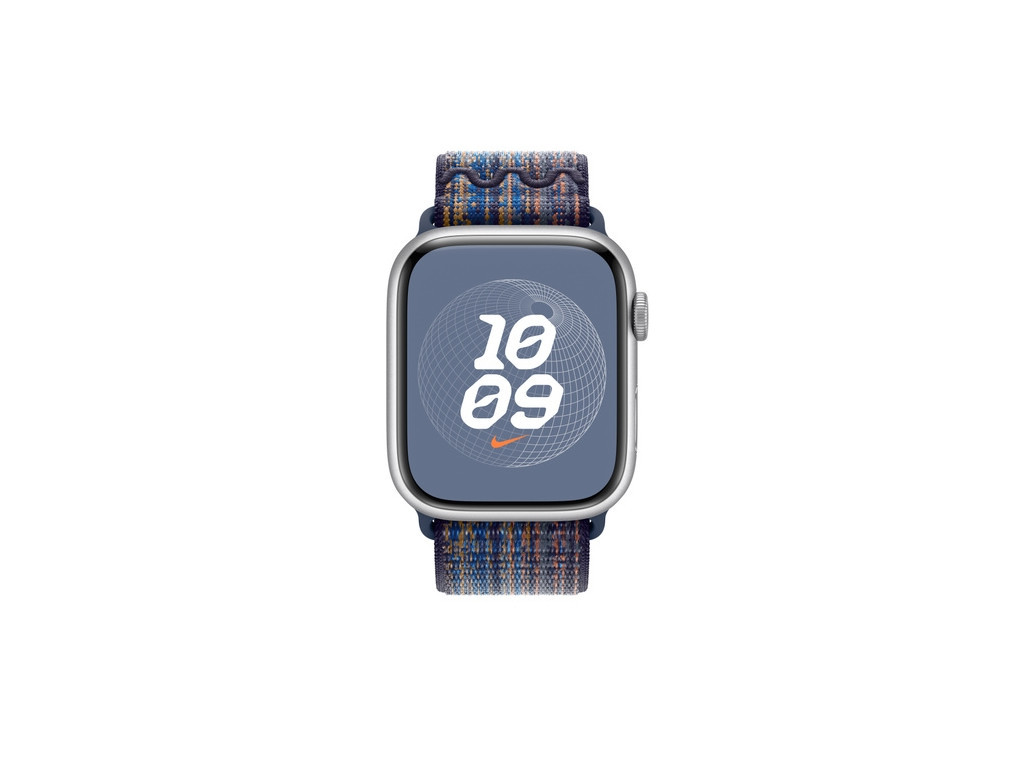 Каишка за часовник Apple 45mm Game Royal/Orange Nike Sport Loop 25641_2.jpg