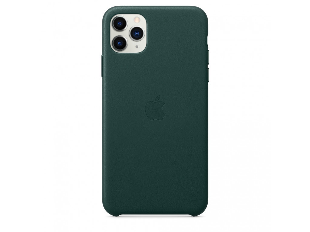 Калъф Apple iPhone 11 Pro Max Leather Case - Forest Green (Seasonal Autumn 2019) 2564_1.jpg