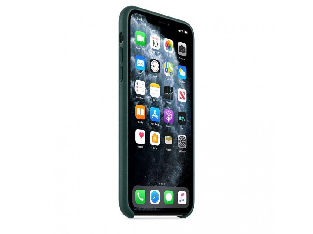 Калъф Apple iPhone 11 Pro Max Leather Case - Forest Green (Seasonal Autumn 2019) 2564_10.jpg