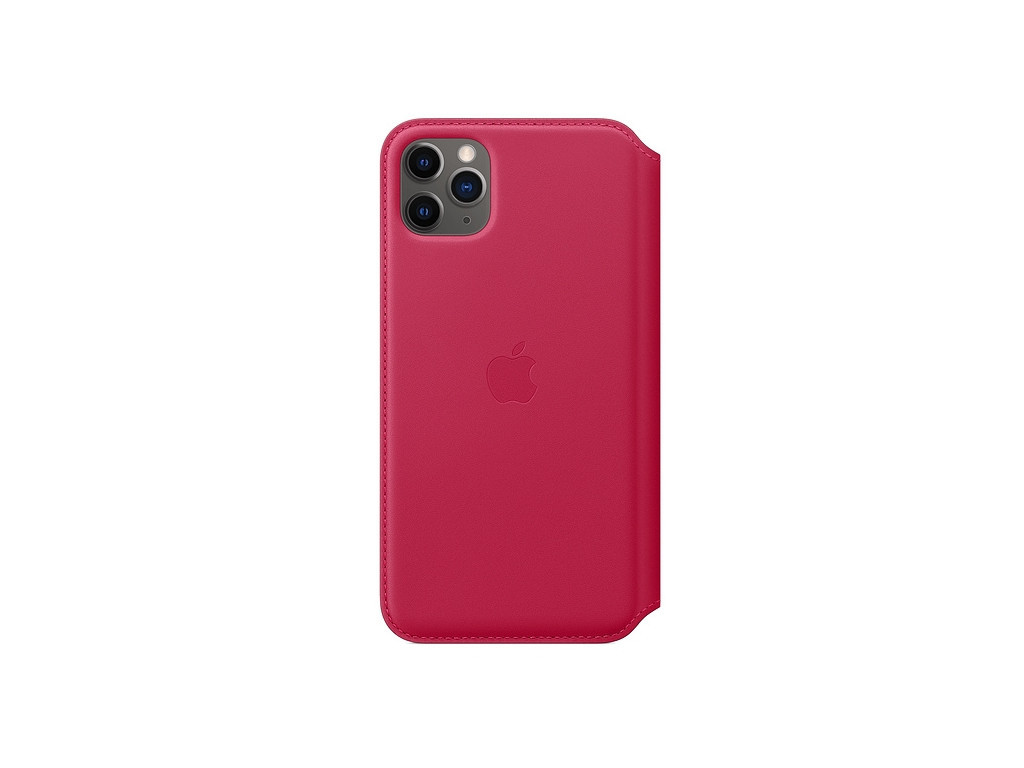 Калъф Apple iPhone 11 Pro Max Leather Folio - Raspberry (Seasonal Spring2020) 2566.jpg