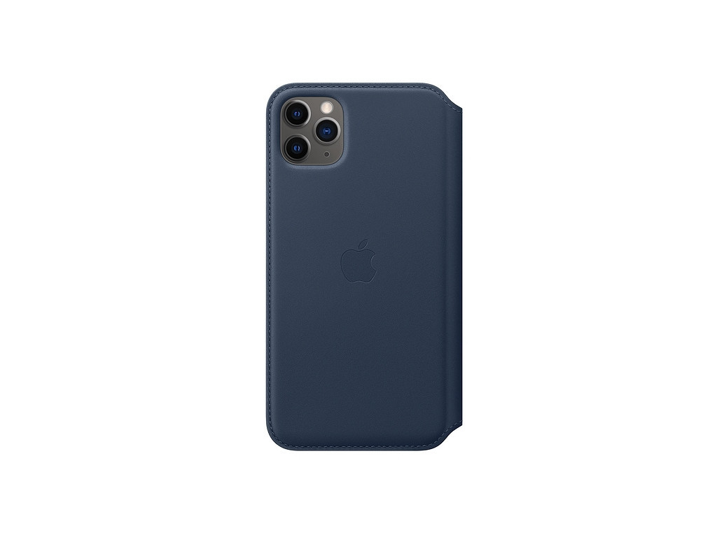 Калъф Apple iPhone 11 Pro Max Leather Folio - Deep Sea Blue (Seasonal Spring2020) 2567.jpg