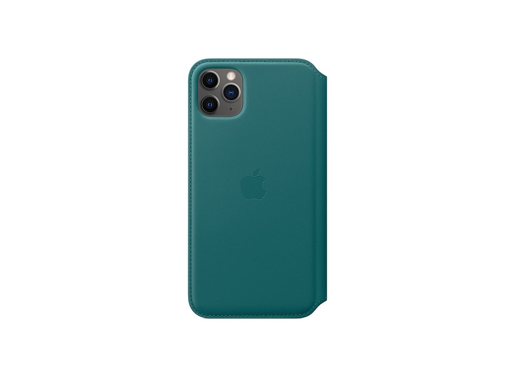 Калъф Apple iPhone 11 Pro Max Leather Folio - Peacock (Seasonal Spring2020) 2568.jpg