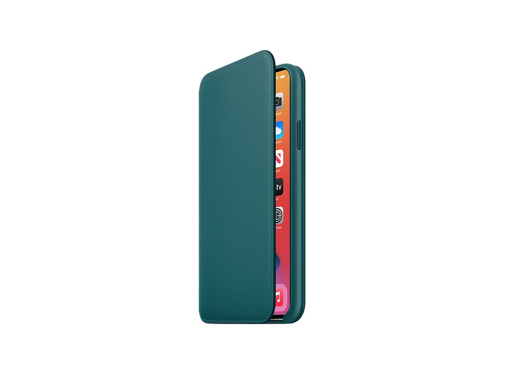 Калъф Apple iPhone 11 Pro Max Leather Folio - Peacock (Seasonal Spring2020) 2568_16.jpg