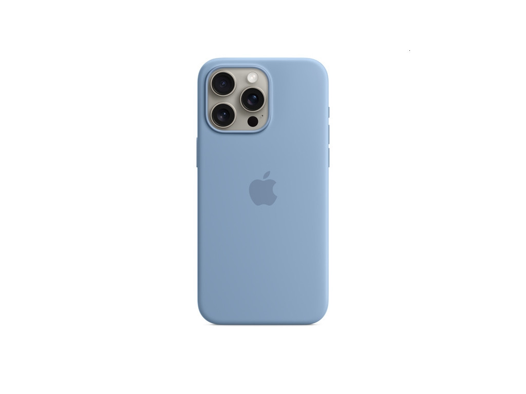 Калъф Apple iPhone 15 Pro Max Silicone Case with MagSafe - Winter Blue 25710.jpg