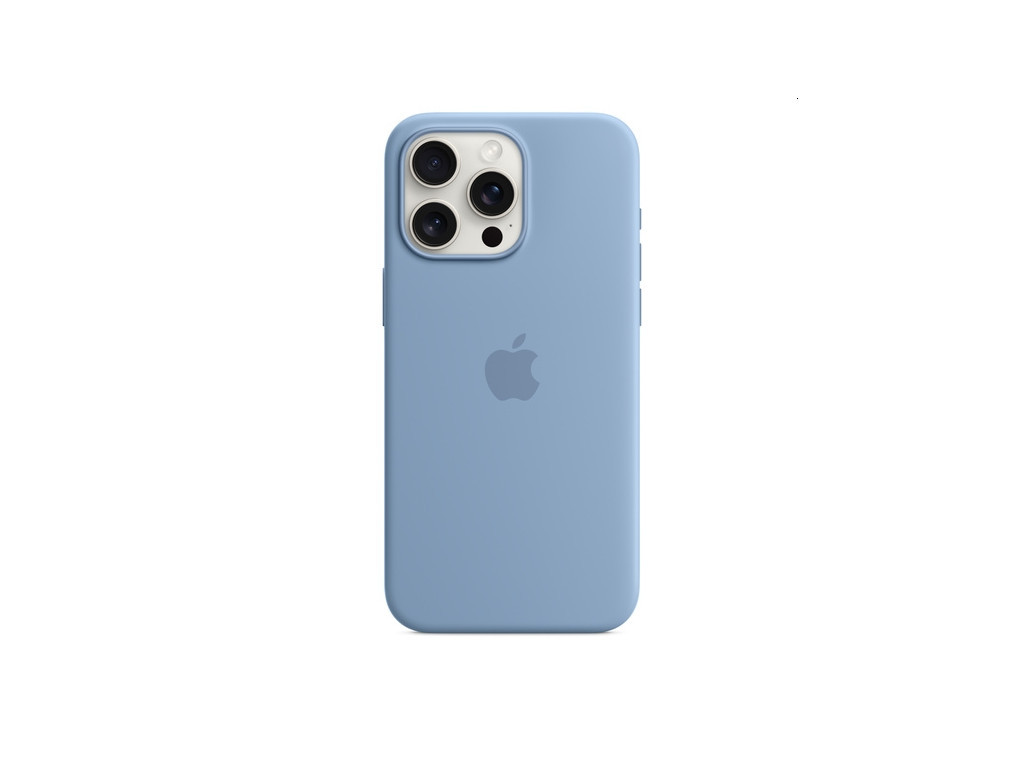 Калъф Apple iPhone 15 Pro Max Silicone Case with MagSafe - Winter Blue 25710_2.jpg