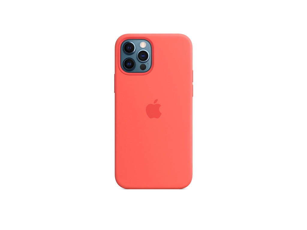 Калъф Apple iPhone 12/12 Pro Silicone Case with MagSafe - Pink Citrus (Seasonal Fall 2020) 2571_14.jpg