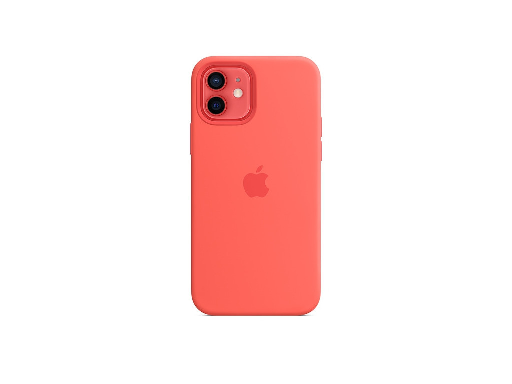 Калъф Apple iPhone 12/12 Pro Silicone Case with MagSafe - Pink Citrus (Seasonal Fall 2020) 2571_2.jpg