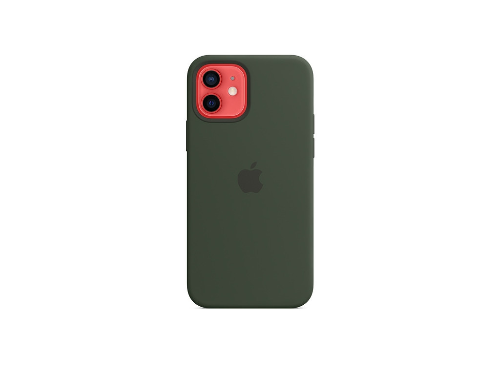 Калъф Apple iPhone 12/12 Pro Silicone Case with MagSafe - Cypress Green (Seasonal Fall 2020) 2573_12.jpg