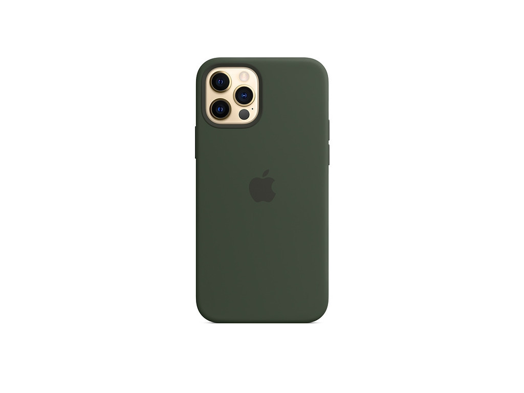 Калъф Apple iPhone 12/12 Pro Silicone Case with MagSafe - Cypress Green (Seasonal Fall 2020) 2573_15.jpg