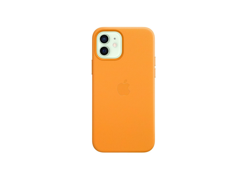 Калъф Apple iPhone 12/12 Pro Leather Case with MagSafe - California Poppy (Seasonal Fall 2020) 2577_1.jpg