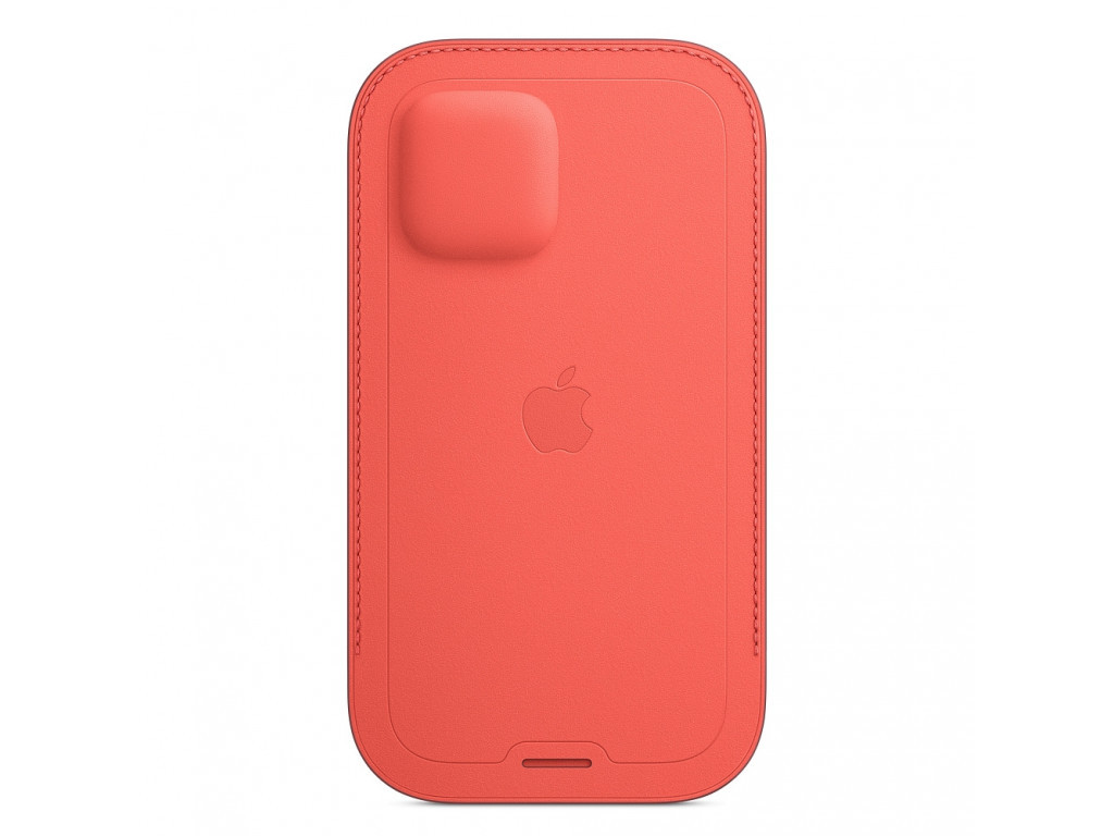 Калъф Apple iPhone 12|12 Pro Leather Sleeve with MagSafe - Pink Citrus (Seasonal Nov 2020) 2583_11.jpg