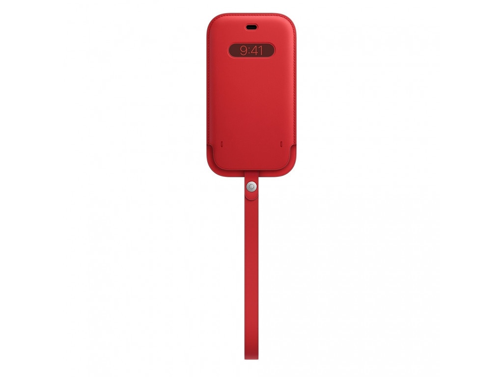Калъф Apple iPhone 12|12 Pro Leather Sleeve with MagSafe - (PRODUCT)RED 2586.jpg