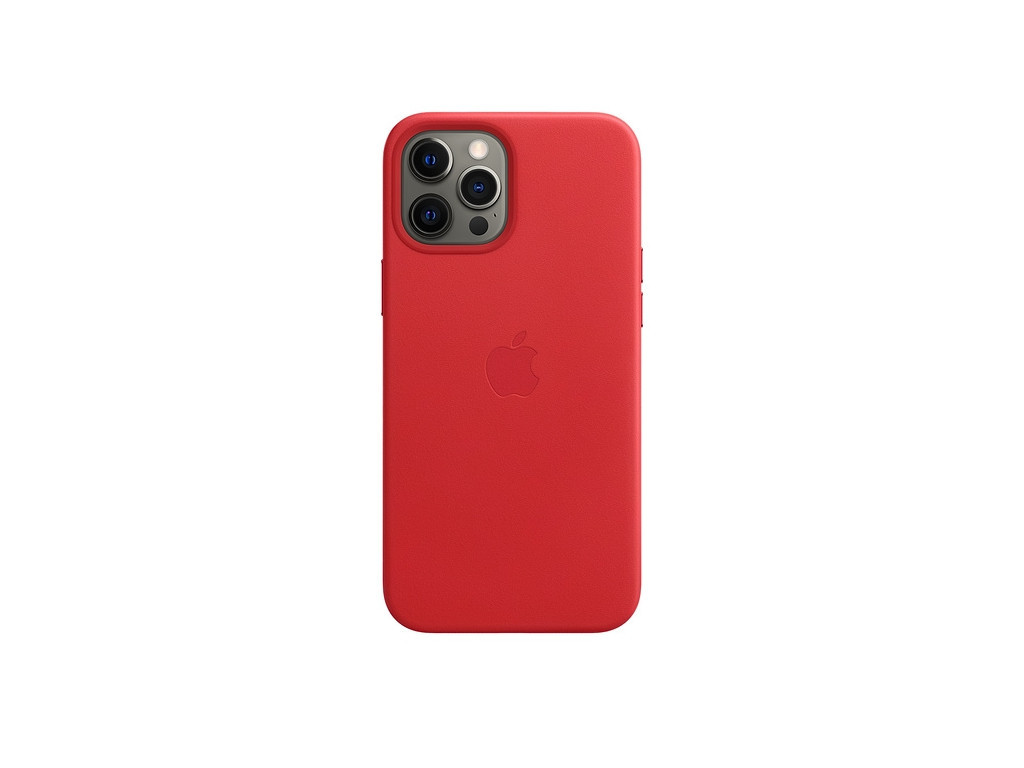 Калъф Apple iPhone 12 Pro Max Leather Case with MagSafe - (PRODUCT)RED 2588_2.jpg