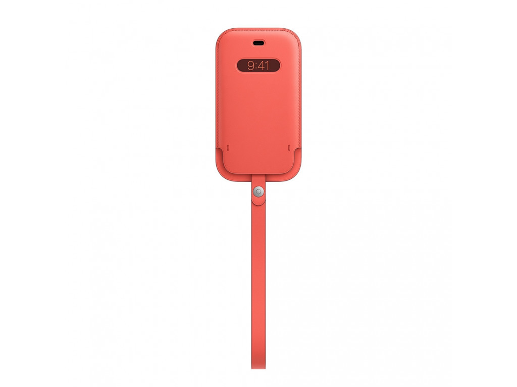 Калъф Apple iPhone 12 mini Leather Sleeve with MagSafe - Pink Citrus (Seasonal Nov 2020) 2623.jpg