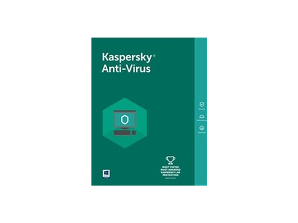 Програмен продукт с лицензен стикер Kaspersky Anti-Virus Eastern Europe Edition. 3-Desktop 1 year Renewal Box 8206.jpg