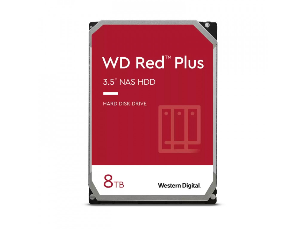 Твърд диск Western Digital Red Plus 8TB 256MB 5640rpm SATA NAS 3.5 21490.jpg