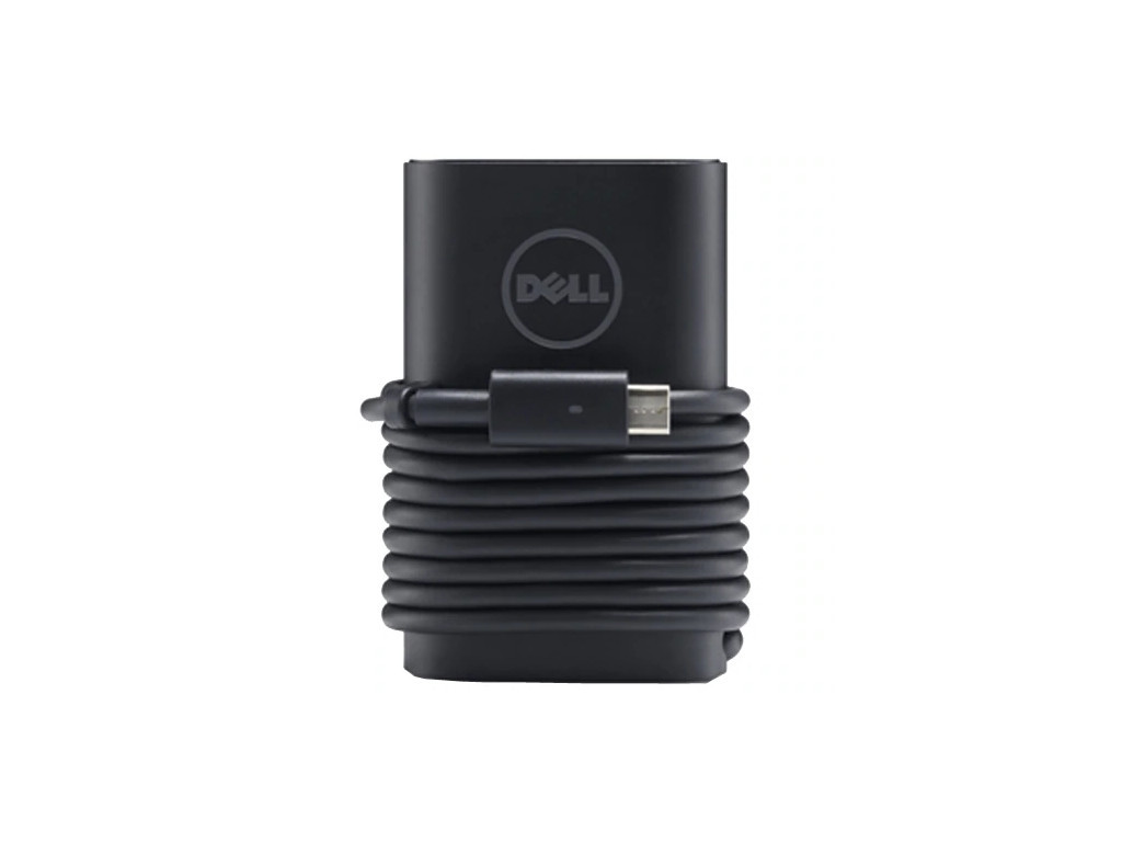 Адаптер Dell USB-C 90 W AC Adapter with 1 meter Power Cord - Euro 26580.jpg