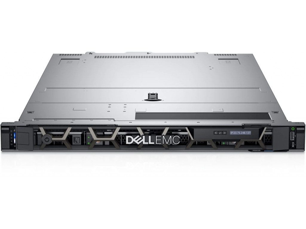 Сървър Dell EMC PowerEdge R6525/Chassis 4 x 3.5 HotPlug/AMD EPYC 7302/16GB/1x480GB SSD/No Rails/Broadcom 57412 Dual Port 10GbE SFP/PERC H345/iDRAC9 Ent X5/Redundant 800w/3Y Basic Onsite 5776_1.jpg